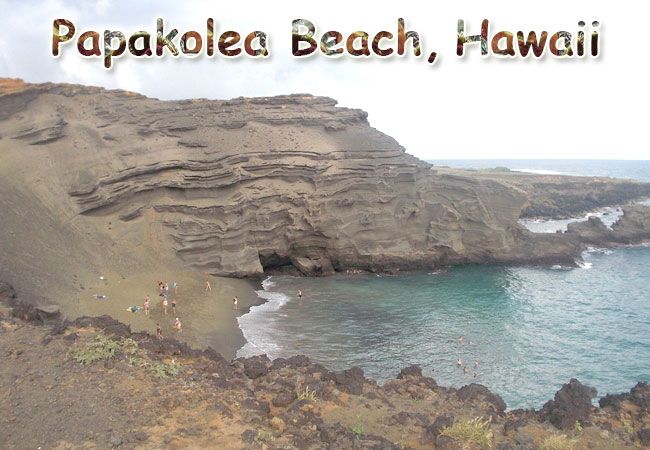 Papakolea Beach, Hawaii