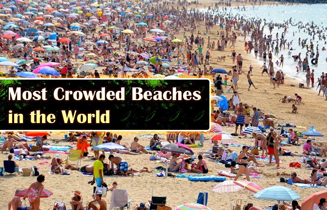 Most Crowded Beaches in the World