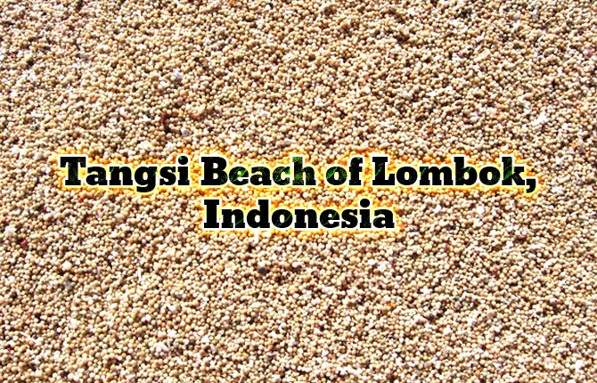Tangsi Beach of Lombok