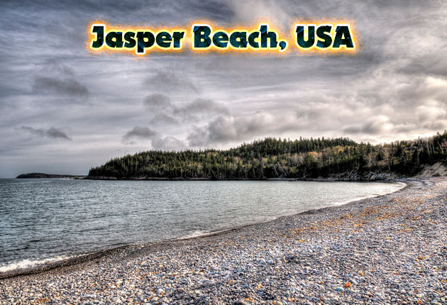 Jasper Beach, USA