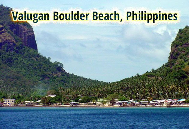 Valugan Boulder Beach, Philippines
