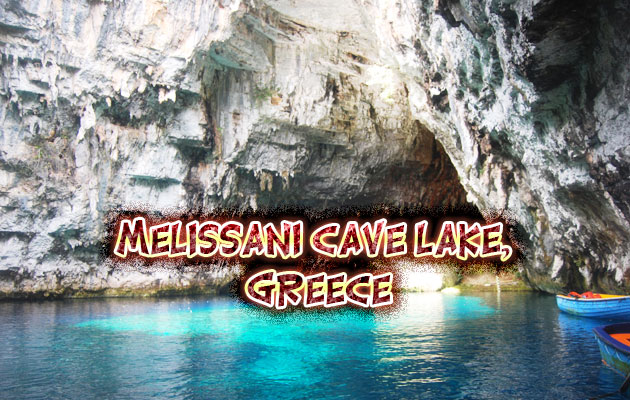 Melissani Cave Lake, Greece