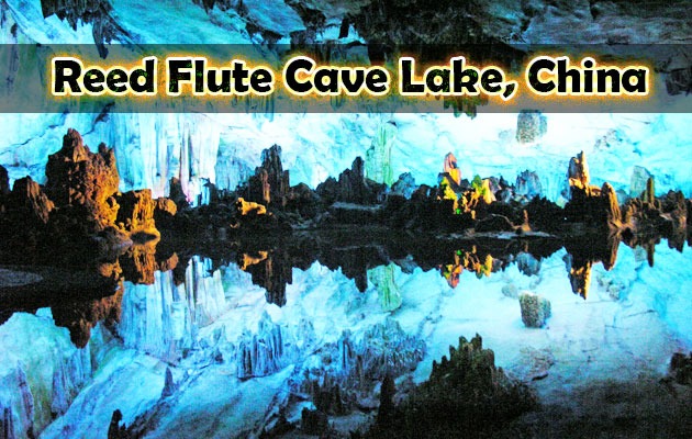 Reed Flute Cave Lake, China