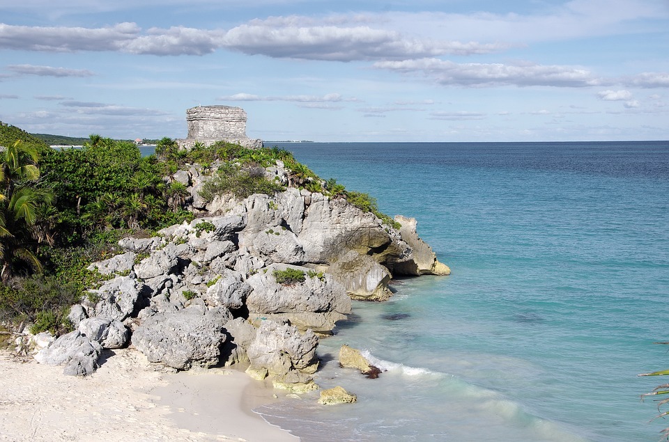 The Mayan fortress city of Tulum