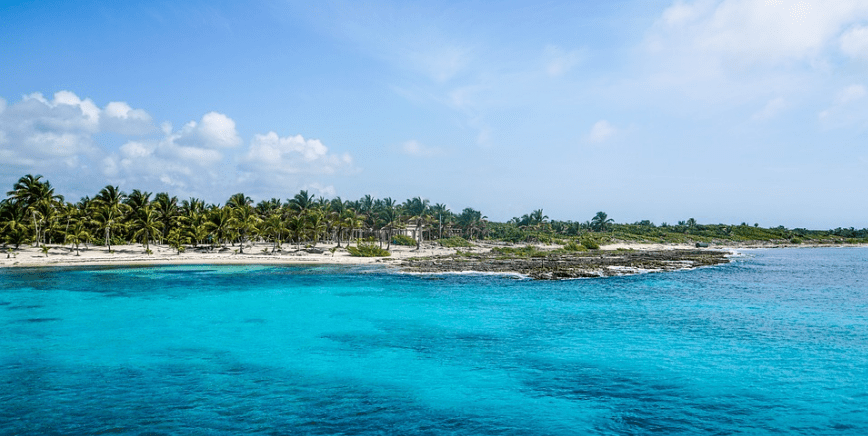 Cozumel island beach