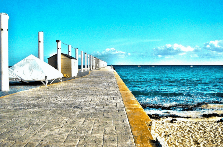 Playa del Carmen beach