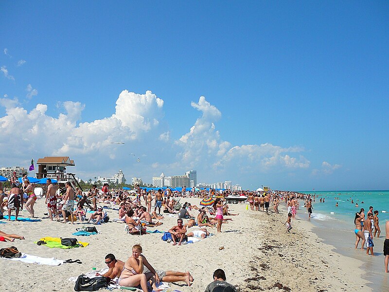 Winter-day on-South Beach